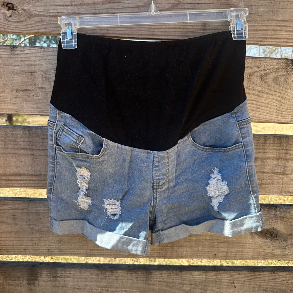 4 Pair Maternity Shorts Bundle